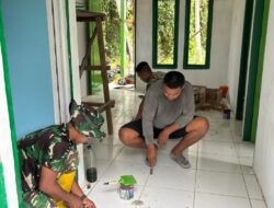 Progres Rumah TMMD di Kampung Sisir Capai 72 Persen, Satgas Kebutan Tahap Finishing