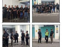 Pengamanan Terkoordinasi Jaga Ketertiban Konser di TSC Tuban