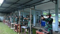 Wujudkan Prajurit yang Profesional dan Siaga, Lanud Sjamsudin Noor Gelar Latihan Menembak TW I Tahun 2026
