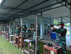 Wujudkan Prajurit yang Profesional dan Siaga, Lanud Sjamsudin Noor Gelar Latihan Menembak TW I Tahun 2026