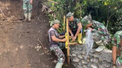 TNI AD Bangun Jembatan Aramco di Lima Puluh Kota, Perkuat Akses dan Ekonomi Warga