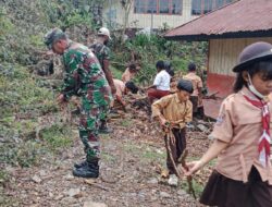 Sabtu Bersih Sekolahku, Kodim 1714/Puncak Jaya