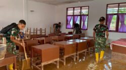 TNI AD Percepat Pemulihan Sekolah Terdampak Bencana di Tapanuli Tengah