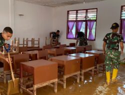 TNI AD Percepat Pemulihan Sekolah Terdampak Bencana di Tapanuli Tengah