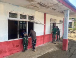 Satgas Gulbencal TNI AD Percepat Pemulihan SMPN 26 Takengon, Pastikan Sekolah Segera Kembali Digunakan