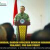 Jam Komandan, Dandim 0906/Kkr Berikan Arahan kepada Prajurit, PNS dan Persit