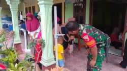 Peran Aktif Babinsa Sumberkembar Dampingi Posyandu, Dukung Pencegahan Stunting