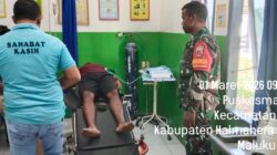 Peduli Warga Binaan, Babinsa Kodim 1505/Tidore Sambangi Warga Sakit Peduli Warga Binaan, Babinsa Kodim 1505/Tidore Sambangi Warga Sakit