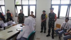 Tim Wasev Tinjau Program Rekrutmen TNI di SMKN 1 Linggang Bigung