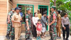 Tim Wasev Sterad Tinjau Progres RTLH di Kampung Linggang Amer, Warga Haru dan Sampaikan Terima Kasih