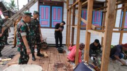 Tim Wasev Tinjau Pengerjaan TMAB dan MCK, Kedatangan Disambut Meriah Warga Kampung Tering Lama