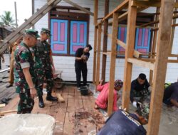 Tim Wasev Tinjau Pengerjaan TMAB dan MCK, Kedatangan Disambut Meriah Warga Kampung Tering Lama