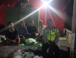 Aipda Didi MS Sambangi Pos Satkamling, Perkuat Sinergi Kamtibmas di Desa Sukanagara