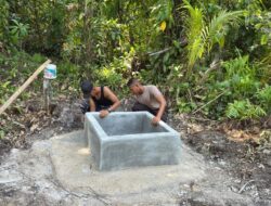 Kodim 1804/Kaimana Melalui TMMD Ke-127, Terus Gerak Cepat Pembangunan Sumur Warga