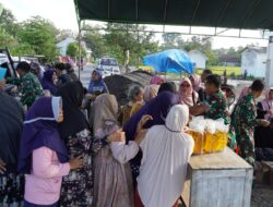 Melalui Koramil Jajarannya, Kodim Bojonegoro Kembali Gelar Bazar Ramadhan di Gerai KDKMP