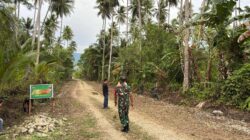 Dandim 1804/Kaimana Cek Langsung Pembukaan Jalan TMMD 127 di Kampung Marsi