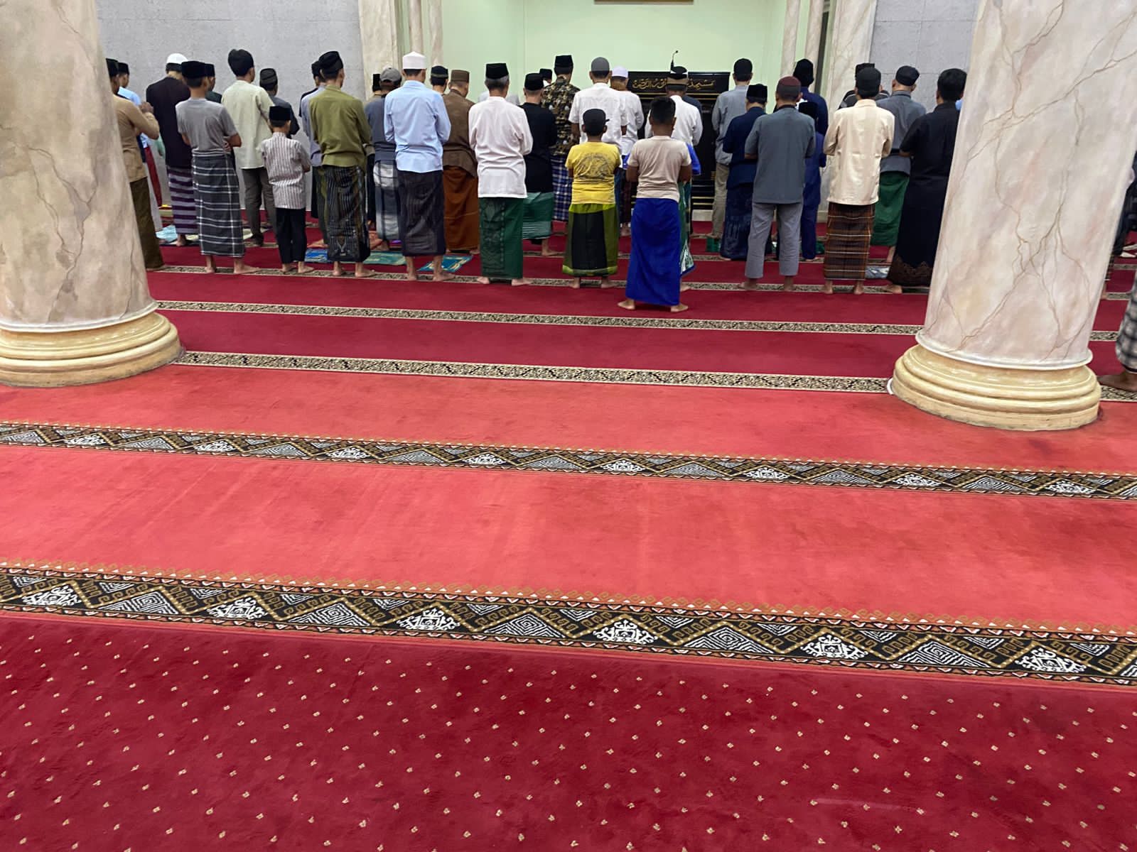 Brigadir Ibnu Dermawan Laksanakan Program Subuh Keliling di Masjid Jami Nurul Yaqin