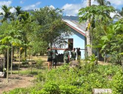 Pembuatan Kedudukan Profil di Kampung Sisir Hampir Rampung