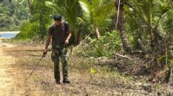 Penyemprotan Racun Rumput Percepat Pembukaan Akses Jalan Kampung Marsi