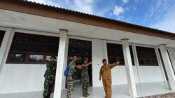 Danrem 182/Jazira Onim Tinjau Langsung SMAN 3 Sisir dalam TMMD ke-127 Kodim 1804/Kaimana