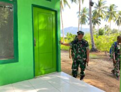 Danrem 182/Jazira Onim Tinjau Progres TMMD Ke-127 di Kampung Sisir, Pekerjaan