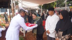 Danyonif 2 Marinir Pimpin Upacara Pemakaman Militer (Alm) Kapten Marinir Rahadian Fadillah