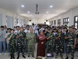 Kodaeral XIV Dukung Kampanye Penerimaan Calon Taruna Akademi TNI TA 2026 di SMA Averos Sorong