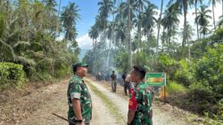 Danrem 182/Jazira Onim Tinjau Pembukaan Jalan TMMD 127 di Kampung Marsi, Akses Antar Kampung Kini 100 Persen Rampung