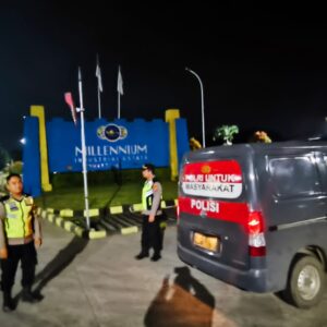 Kanit Binmas IPTU Mahdi Turun Langsung Pimpin Ops Cipkon Jaga Kamtibmas Cikupa