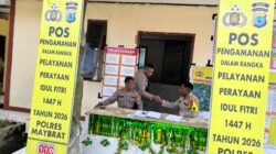 Kapolres Maybrat Cek Kesiapan Pos Pengamanan Operasi Ketupat di Aifat dan Ayamaru