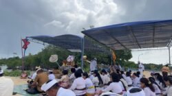 Koarmada III Hadiri Ibadah Melasti Se-Wilayah Sorong di Dermaga SP 3 Malayamuk