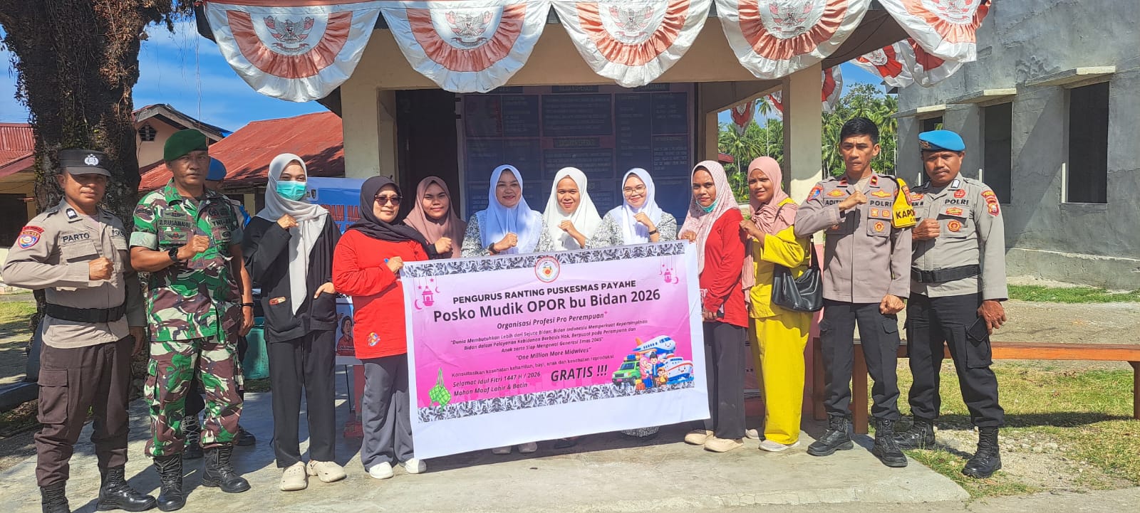 Jelang Idul Fitri 1447 H, Personil Kodim 1505/Tidore Turun Amankan Setiap Titik Strategis Arus Mudik