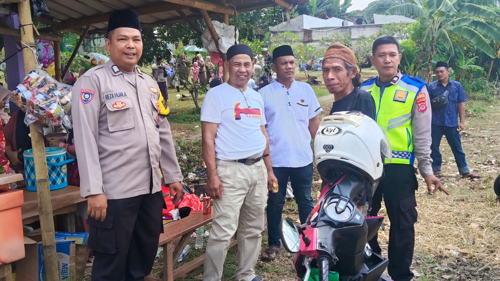 Bhabinkamtibmas Polsek Cikupa Laksanakan Cooling System dan DDS di Desa Bojong