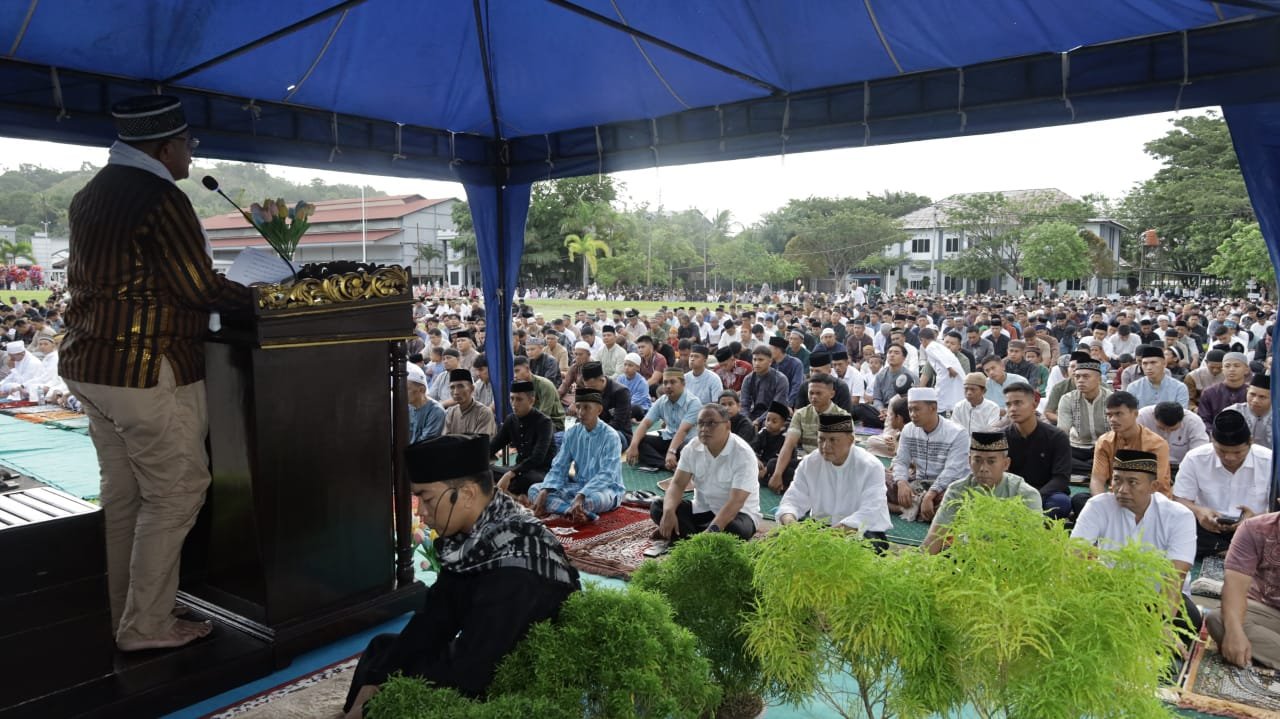 Kodaeral XIV Sorong Gelar Sholat Idul Fitri 1447 Hijriah Kodaeral XIV Sorong Gelar Sholat Idul Fitri 1447 Hijriah