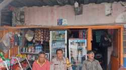 Aiptu Mukhsodin Sambang Warung Warga, Sampaikan Himbauan Kamtibmas di Sukadamai