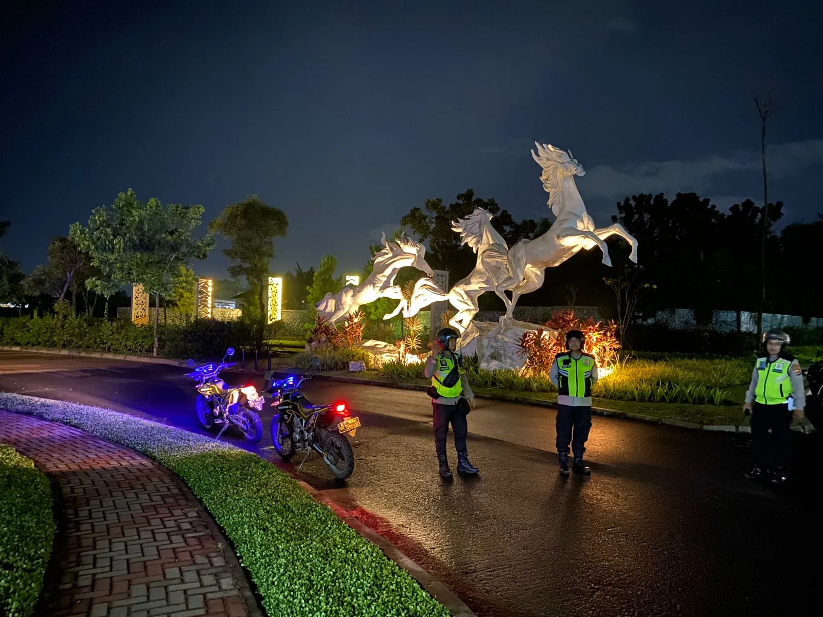 Patroli KRYD Pos Citra Raya Antisipasi Balap Liar dan Kejahatan 3C