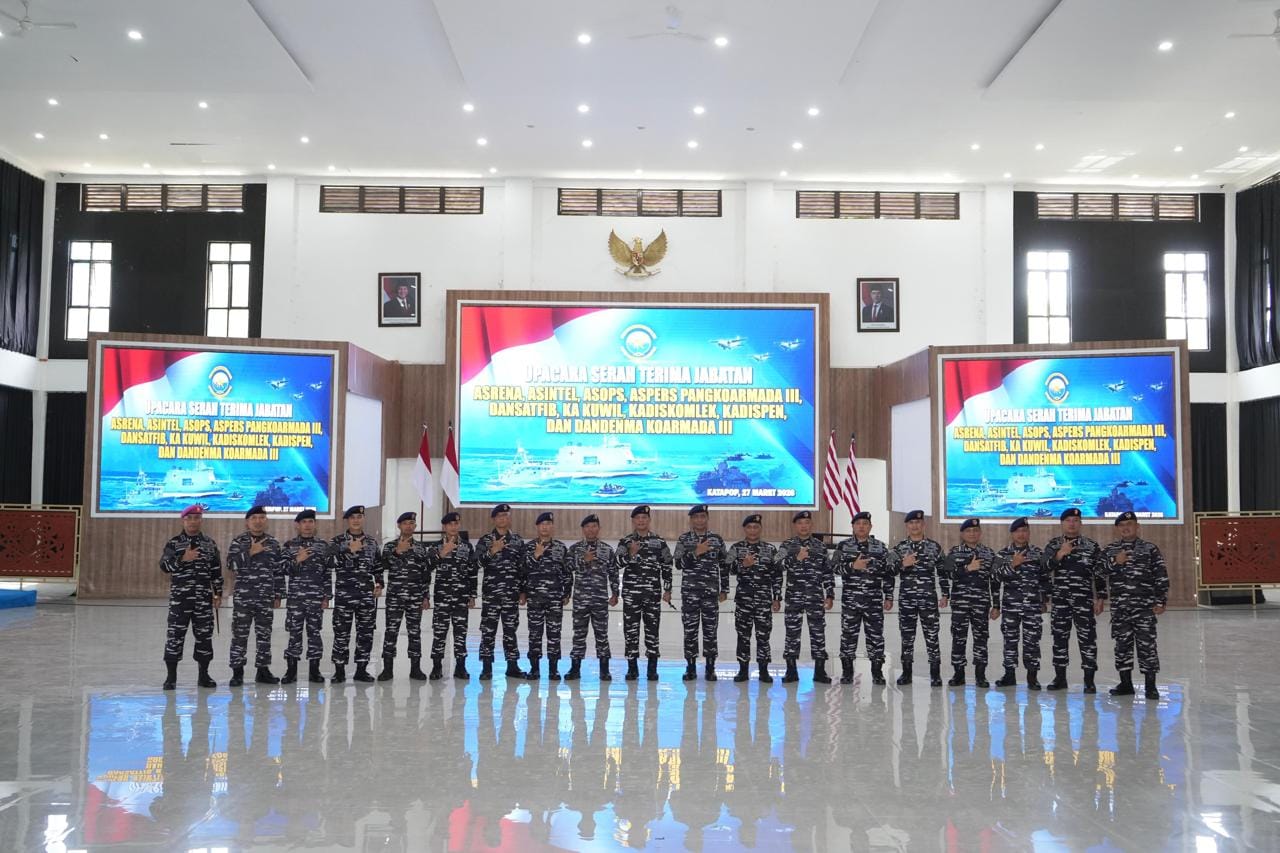 Pangarmada III Pimpin Sertijab 9 Jabatan Strategis, Perkuat Kinerja dan Soliditas Organisasi