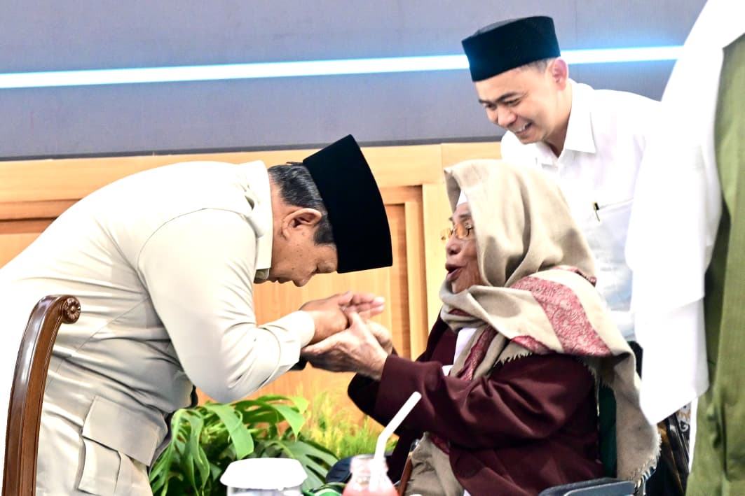 Panglima TNI Hadiri Silaturahmi Presiden Prabowo dengan Kiai dan Tokoh Organisasi Islam