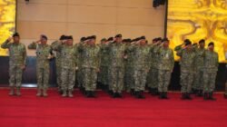 Irjen TNI Pimpin Upacara Laporan Korps Kenaikan Pangkat 54 Perwira Tinggi TNI