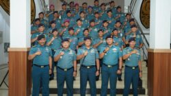 Komandan Kodaeral XIV Sorong Terima Laporan Kenaikan Kenaikan Pangkat 27 Perwira