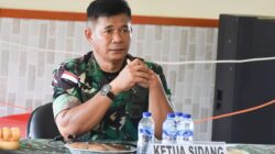 Kodim 1710/Mimika Gelar Sidang Pankar UKP Periode 1 Oktober 2026