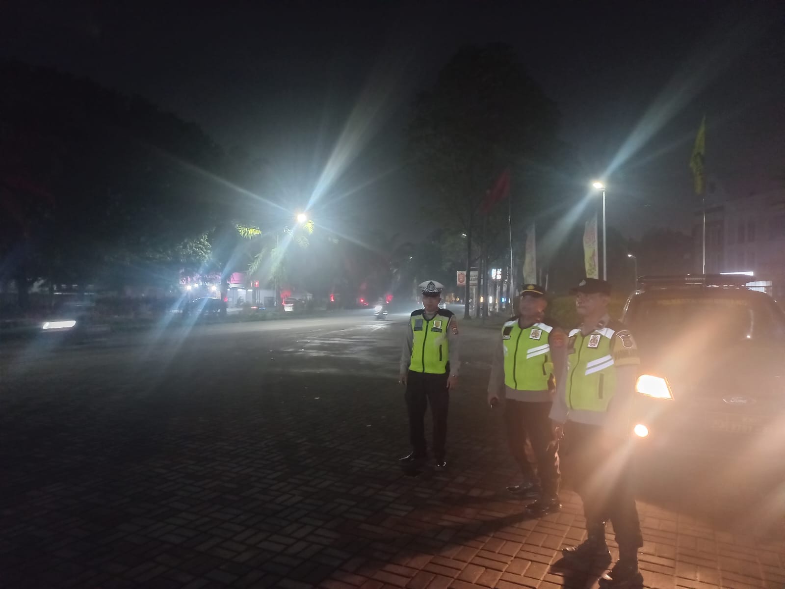 IPTU Rusandi Pimpin KRYD Malam Hari, Antisipasi Kriminalitas di Cikupa