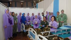Donor Darah Serentak Wanita TNI dan Dharma Pertiwi Raih Rekor MURI