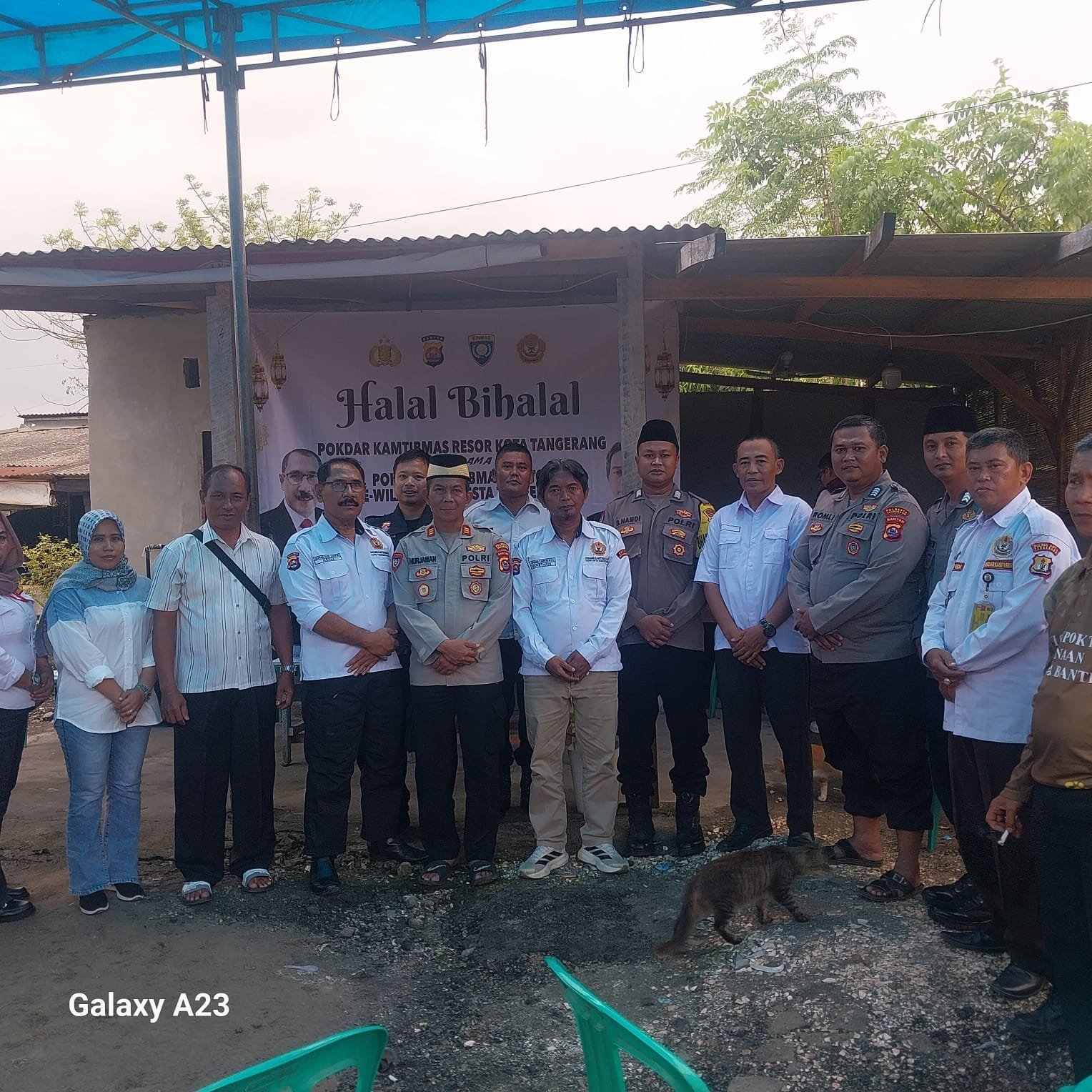 Halal Bihalal Pokdar Kamtibmas Se-Wilayah Polresta Tangerang Digelar di Bitung Jaya