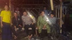 Polsek Cikupa Ronda Siskamling Bersama Warga, Perkuat Keamanan Lingkungan