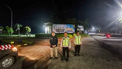 IPDA Andhika Pimpin Patroli Ops Cipkon KRYD Antisipasi Gangguan Kamtibmas Malam