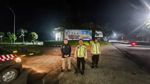 IPDA Andhika Pimpin Patroli Ops Cipkon KRYD Antisipasi Gangguan Kamtibmas Malam