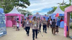 Kapolres Raja Ampat Pantau Langsung Pengamanan AVC Beach Volleyball Tour 2026