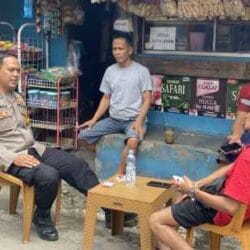 Warung Bhabinkamtibmas Jadi Sarana Dialog, Warga Bunder Antusias Bahas Kamtibmas
