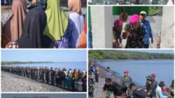 Akhiri Rangkaian Latihan Pasmar 2, Semarak Bhakti TNI AL di Pantai Merak Situbondo